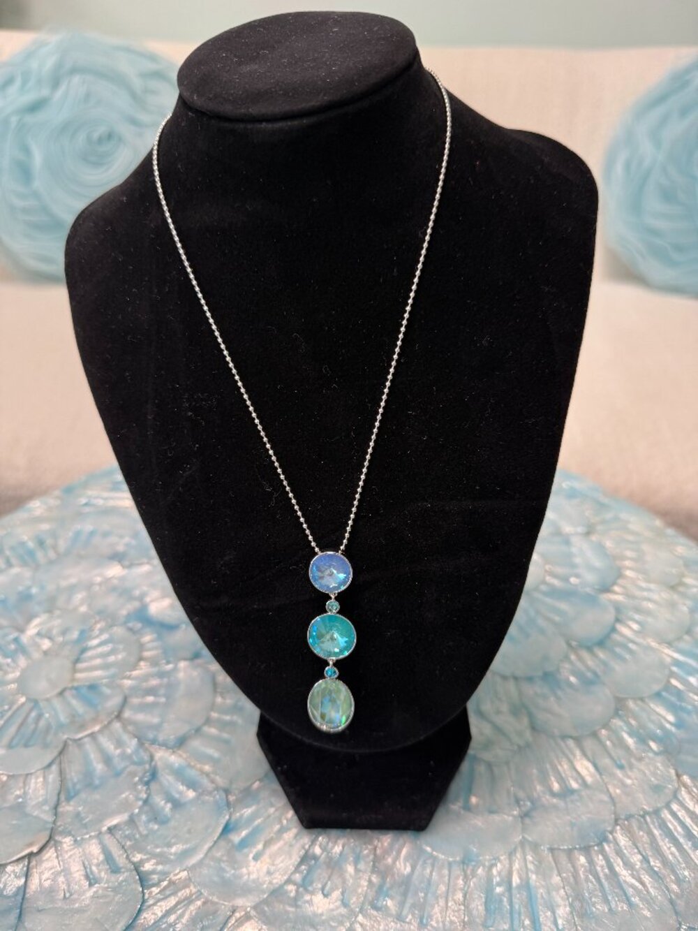 Ocean Reflections Pendant Swarovski Touchstone